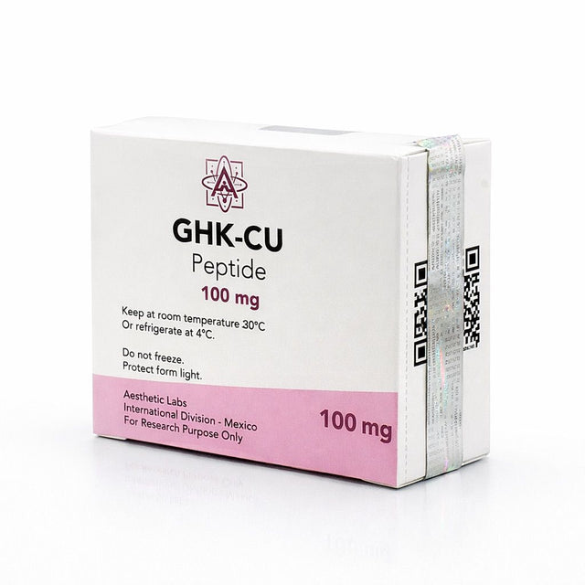 GHK-Cu 100mg | Péptido de Cobre Rejuvenecedor | Aesthetic Labs México | Fuerza Pura