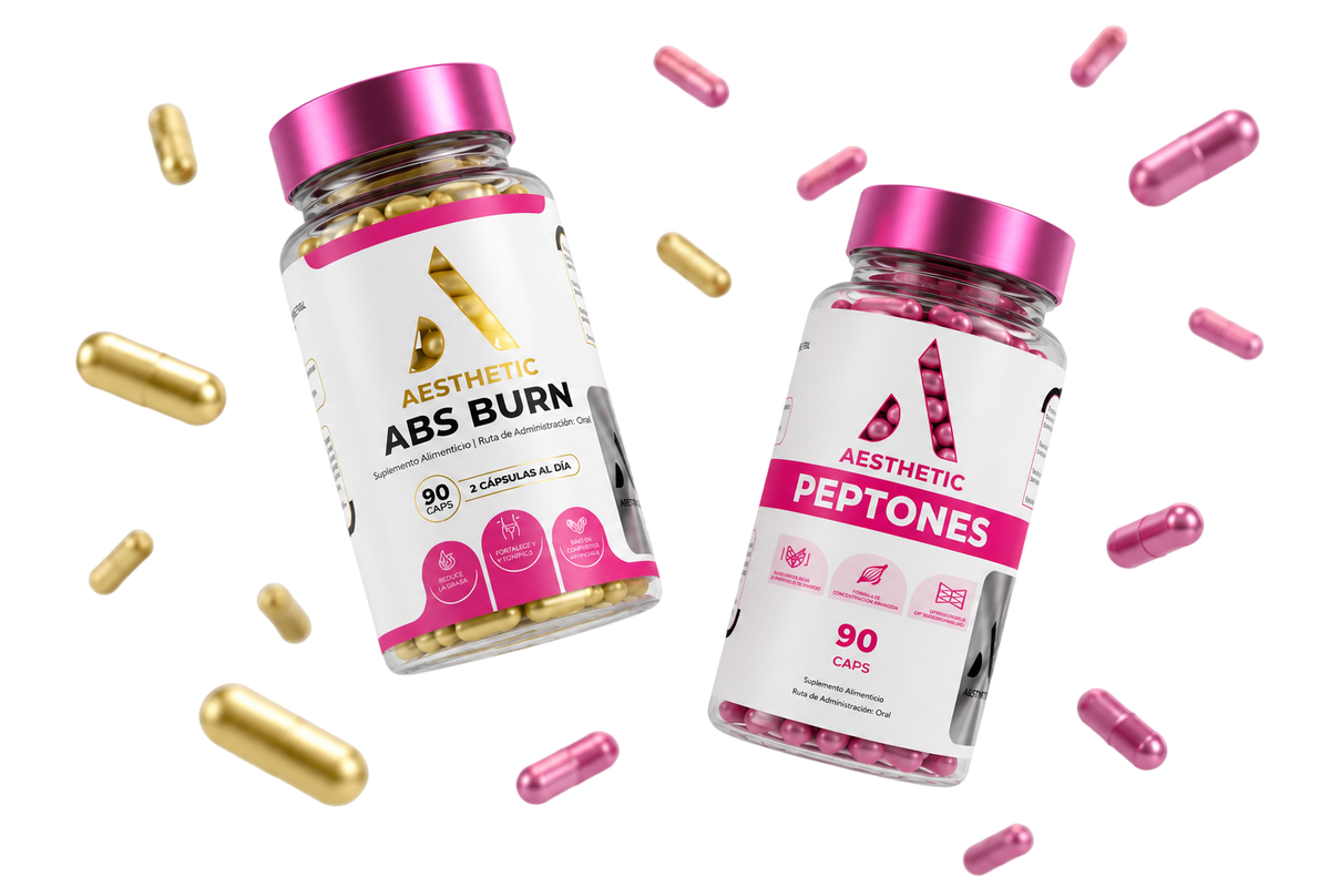 Kit Aesthetic Body | Abs Burn + Peptones para Definición y Firmeza Total