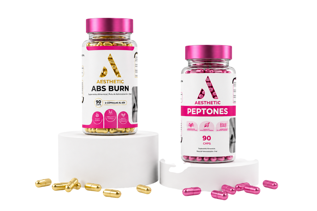 Kit Aesthetic Body | Abs Burn + Peptones para Definición y Firmeza Total
