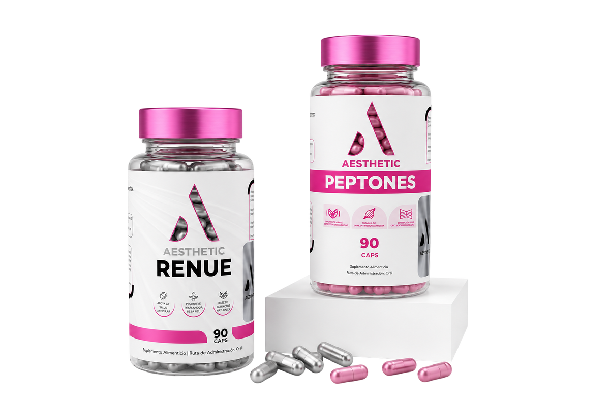 Kit Belleza & Firmeza | Aesthetic RENUE + Peptones