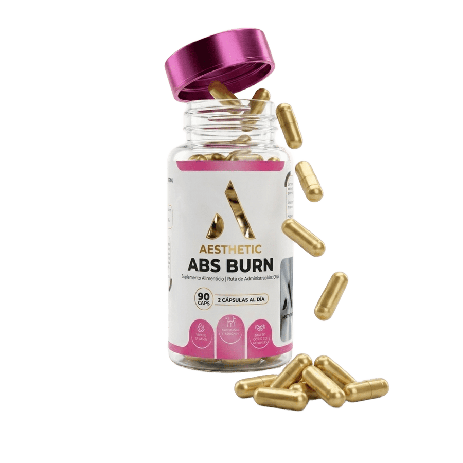 Abs Burn | Quemador de Grasa Natural con Termogénicos | Aesthetic Labs | Fuerza Pura