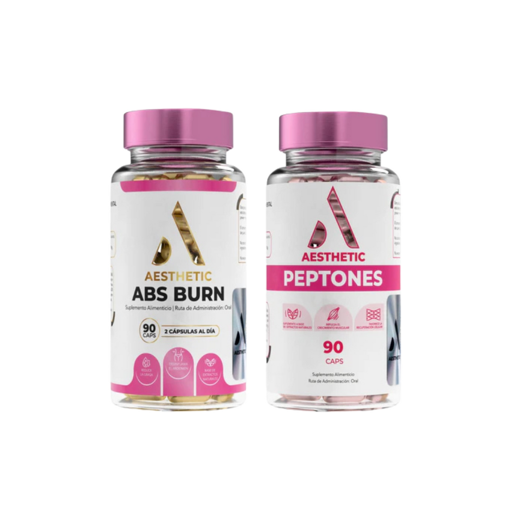 Kit Aesthetic Body | Abs Burn + Peptones para Definición y Firmeza Total
