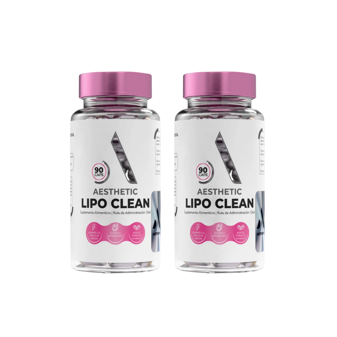 Aesthetic Lipo Clean x2 | Termogénico Natural para Definición, Energía y Control del Apetito